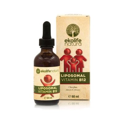 Ekolife Natura Liposomal Vitamin B12 60ml (Lipozomální vitamín B12)