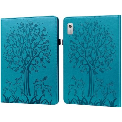 Protemio ART TREE Flip ový obal Lenovo Tab M8 4. generace 4th gen 57594 modrý