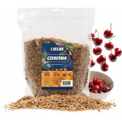 Jelux štěpky na uzení třešeň 1 kg frakce 08 – Zbozi.Blesk.cz