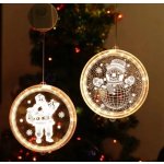 Foxter 3D LED Vánoční ozdoba s přísavkou 16 cm – Hledejceny.cz