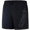 Koupací šortky, boardshorts Speedo Boom Logo 16 Watershort Black/Metalic Grey