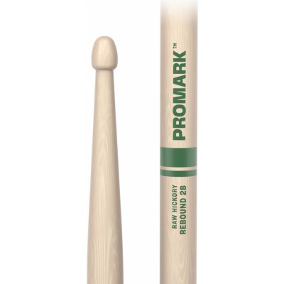 ProMark Rebound 2B Hickory Drumstick Oval Nylon Tip – Zboží Mobilmania