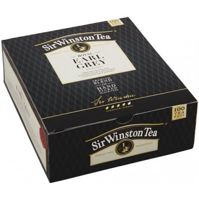 Sir Winston Tea Earl Grey černý čaj 100 sáčků 175 g