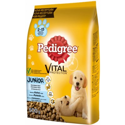 Pedigree Junior kuřecí s rýží 0,5 kg – Hledejceny.cz