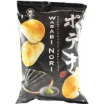 Koikeya Japonské chipsy s příchutí wasabi a nori 100 g – Zbozi.Blesk.cz