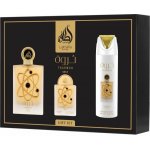 Lattafa Pride Tharwah Gold EDP 100 ml + Lattafa Pride Tharwah Gold EDP 20 ml + deodorant s parfemací 200 ml – Hledejceny.cz