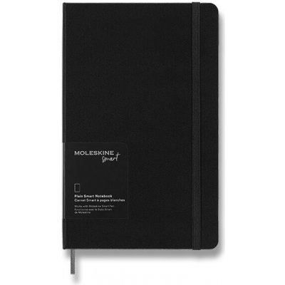 Moleskine Zápisník Smart Writing tvrdé desky A5 čistý černý – Hledejceny.cz