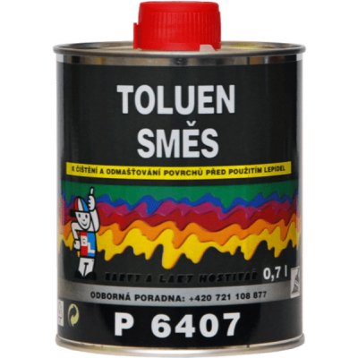 Barvy a laky Hostivař TOLUEN SMÉS P6407 0,7 L – Zboží Mobilmania