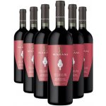 Marani TELAVURI červené polosladké víno 11,5% 6 x 0,75 l (holá láhev) – Hledejceny.cz