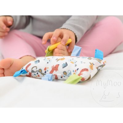 MyMoo Montessori úchopový polštářek zvířátka – Sleviste.cz