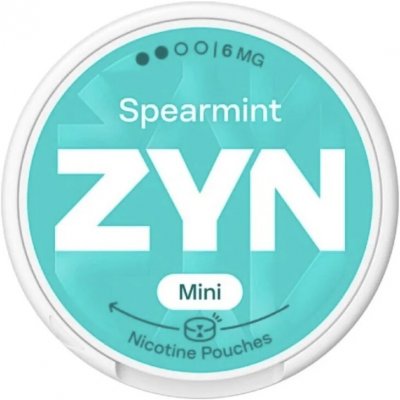 ZYN Spearmint Mini 6 mg 20 sáčků – Zboží Dáma