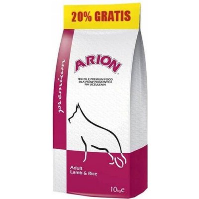 Arion Premium Lamb & Rice 12 kg – Zboží Mobilmania