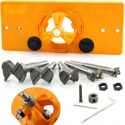 Šablona pro vrtání otvorů pro závěsy(panty) dveří, 15-35mm MAR-POL, , , – Zboží Mobilmania