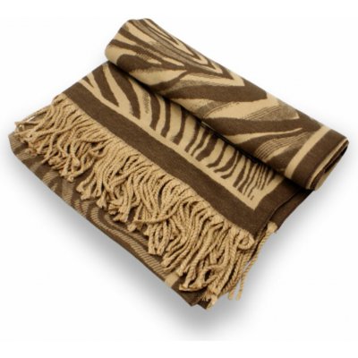 Krumlovanka Cashmere Sensation hnědá extra jemná P-72632-M – Zboží Mobilmania