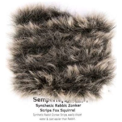 Semperfli Sytetické Proužky Králičí Kůže Synthetic Rabbit Zonker Strips Fox Squirrel – Hledejceny.cz