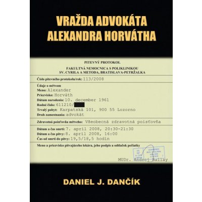 Vražda advokáta Alexandra Horvátha – Hledejceny.cz