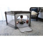 DREAMBABY Ohrádka Explore 6-hranná průměr 140cm x 70cm Taupe – Zboží Dáma
