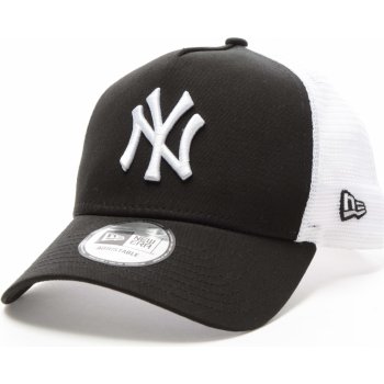 New Era Clean Trucker 2 New York Yankees 9FORTY Black/White Snapback černá / bílá / černá