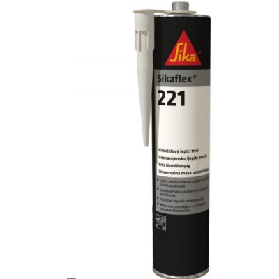 SIKA SIKAFLEX 221 tmel 300 ML bílý