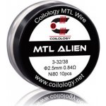 Ciology předmotané spirálky MTL Series - MTL Alien Ni80 0,84ohm 10ks – Zboží Mobilmania