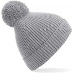 Beechfield pletená čepce s bambulí B382 Light Grey – Hledejceny.cz