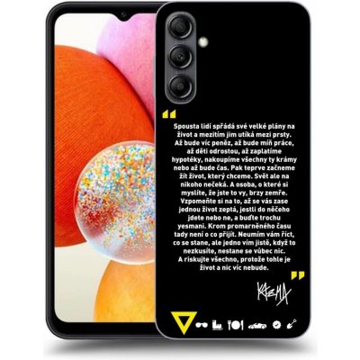 Pouzdro Picasee ULTIMATE CASE Samsung Galaxy A14 5G A146P - Kazma - BUĎTE TROCHU YESMANI – Zboží Mobilmania