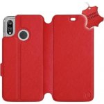 Mobiwear Flip pouzdro Huawei P20 Lite kožené Červené – Hledejceny.cz