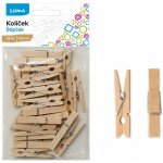 Kolíček LUMA 4,5 cm natur - 25 ks – Zboží Dáma