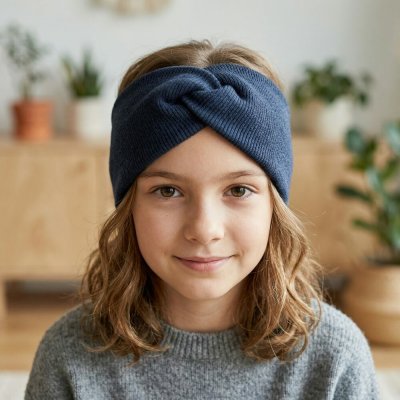 My Mimi Dívčí čelenka s křížením Jeans – Zbozi.Blesk.cz