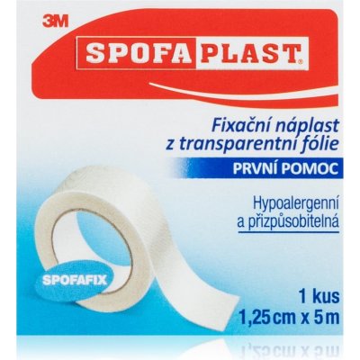 3M Spofaplast Náplast cívková textilní 131SB 1. 25 cm x 5 m – Sleviste.cz