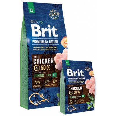 Brit Premium by Nature Junior XL váha: 15kg