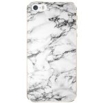 Pouzdro iSaprio White Marble 01 - iPhone 5/5S/SE – Zboží Mobilmania