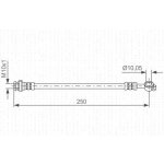 BOSCH 1 987 481 435 Brzdová hadice (1987481435) – Sleviste.cz