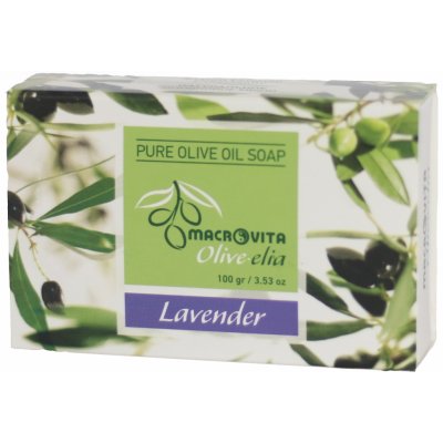 Macrovita olivové mýdlo Levandule 100 g