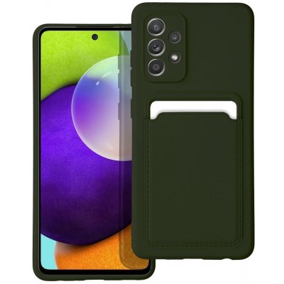 Pouzdro Samsung Galaxy A52 5G / A52 LTE 4G / A52S zelené - Forcell Card Case NEO – Zboží Mobilmania