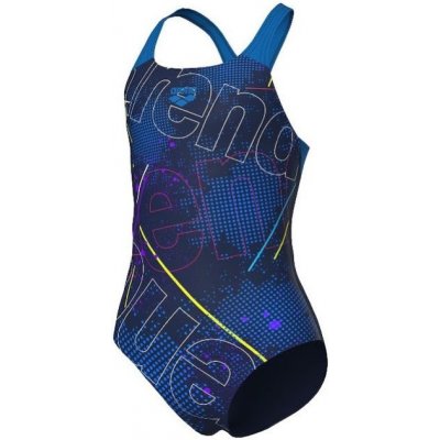 Arena Girls Galactics Swimsuit Swim Pro Back Navy/Blue River... – Zboží Dáma