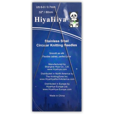 HiyaHiya Kruhové jehlice Steel 80 cm / 0,7 mm – Hledejceny.cz