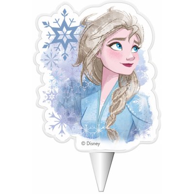 Dekora Narozeninová svíčka Elsa Frozen II 7 5 cm – Sleviste.cz