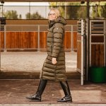 Wellensteyn Kabát Cordoba Long CoLaAirTec dámský dark army melange – Hledejceny.cz