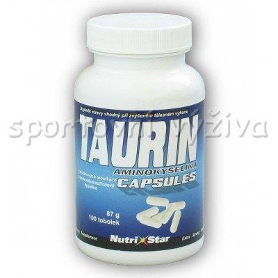 Nutristar TAURIN 750 mg 100 kapslí