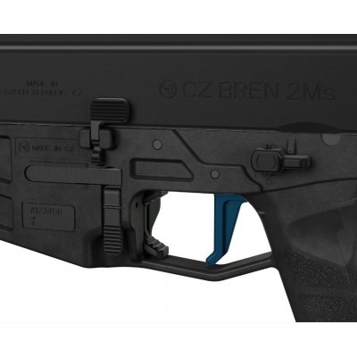 CZUB Duralová spoušť pro CZ BREN 2, modrá – Zboží Mobilmania