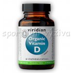 Viridian Vitamín D vegan 60 kapslí – Sleviste.cz