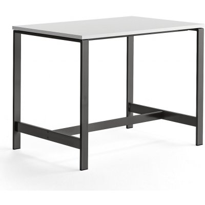 AJ Produkty Stůl Various 120x80 cm černé nohy bílá – Zboží Mobilmania