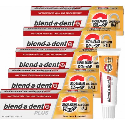 Blend-a-Dent fixační krém Plus 5 x 40 g – Hledejceny.cz