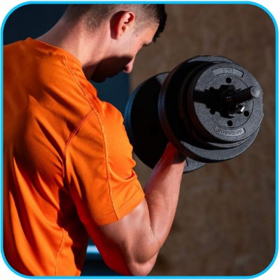 Springos FA1067 Nastavitelné jednoručky 1 x 20 kg – Sleviste.cz