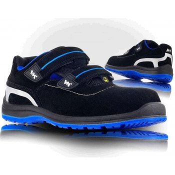 VM PARMA 2195 S1P ESD sandál černo-modrá