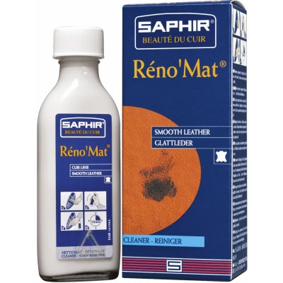 Saphir Hloubková čistící kapalina na hladkou kůži Réno´Mat 0514 100 ml