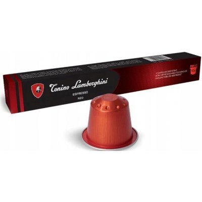 Tonino Lamborghini RED kapsle pro Nespresso 100% arabika 10 ks