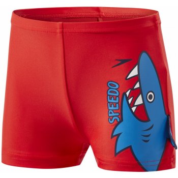 Speedo Fin Friends Aquashort Kid Risk Red Neon Blue