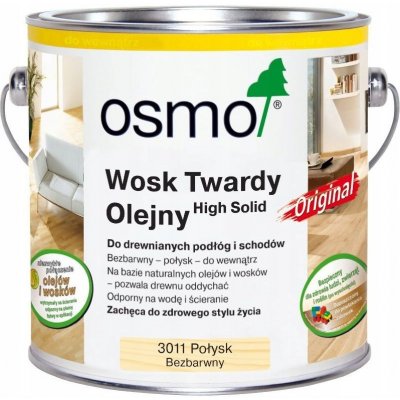Osmo 3011 Tvrdý voskový olej Original 0,125 l Bezbarvý – Hledejceny.cz